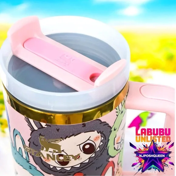 LABUBU Limited Edition 40oz Travel Tumbler by Stanley - Picture 9 of 11